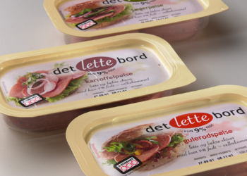 Det Lette Bord pålæg Private Label Emballagedesign – Dansk Supermarked
