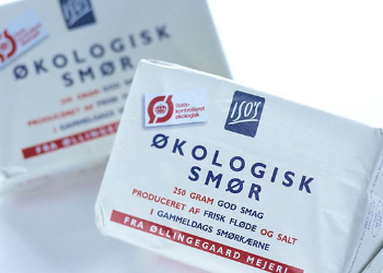 Emballagedesign økologisk smør private label – Iso Supermarked