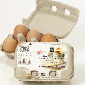 Emballagedesign økologiske æg private label – ISO Supermarked