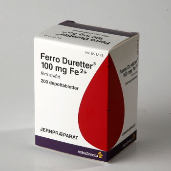 Ferroduretter jerntilskud til gravide håndkøbsmedicin OTC Emballagedesign – Astra Zeneca