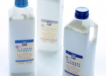 Emballagedesign til Iso økologisk mælk – Iso Supermarked