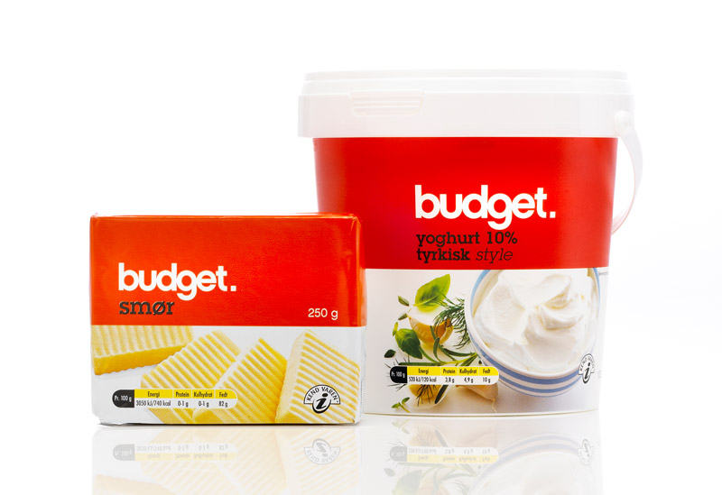 Budget Private Label Verpackungsdesign – Dansk Supermarked