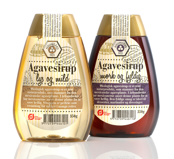 Organic Agarve Syrup Packaging Design – Jacobsen & Hvam