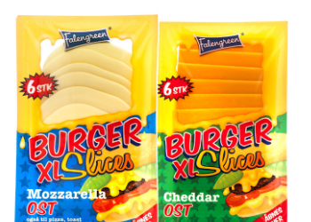 Burger Slices XL emballagedesign – Falengreen