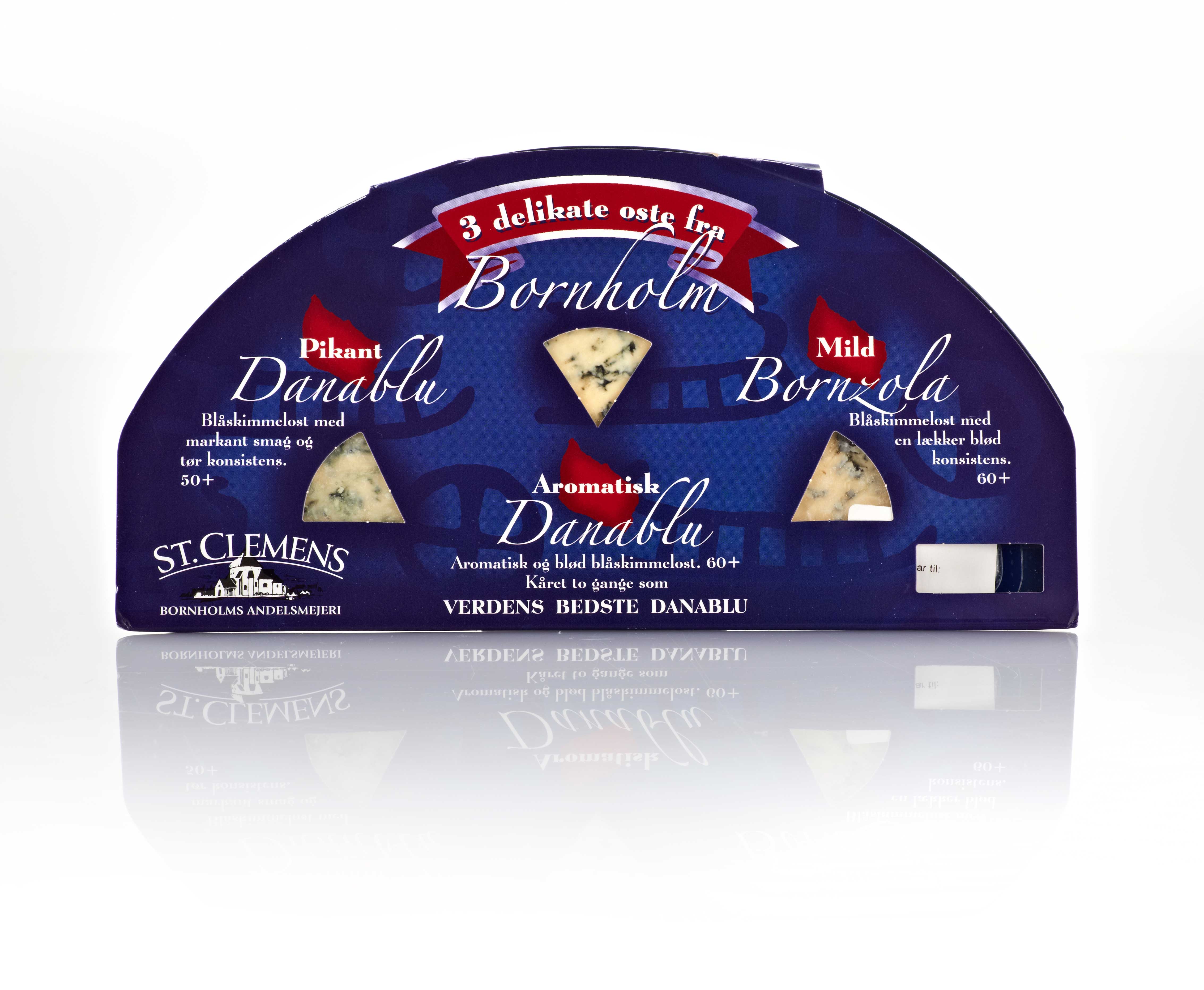 Danablue Cheese Verpackungsdesign – Bornholms Andelsmejeri