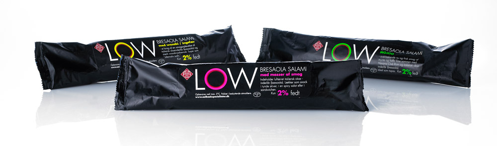 LOW Salami Verpackungsdesign – Aalbaek Specialiteter