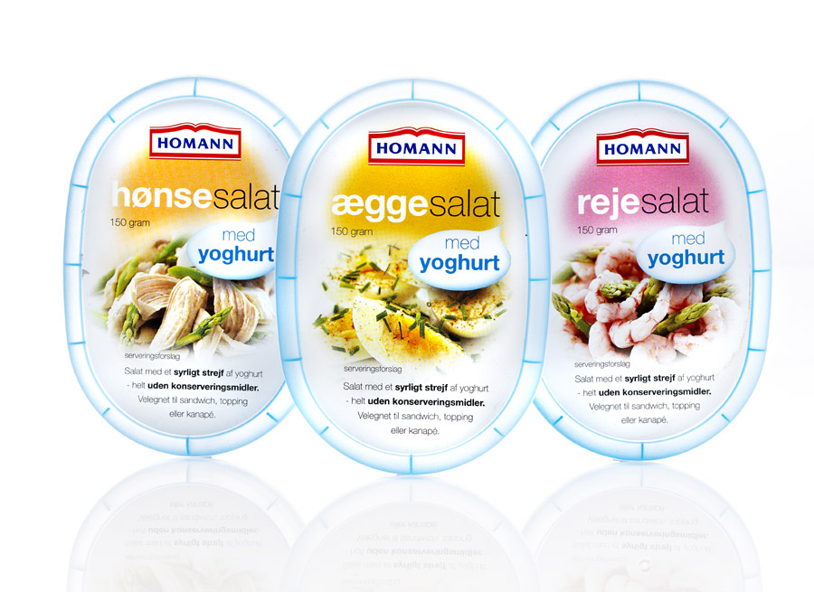 Egg salad Packaging Design – Homann