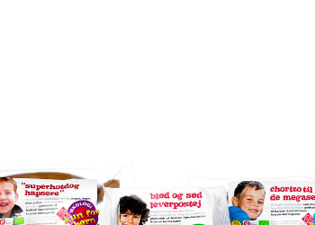 Emballagedesign til Økologi for børn for Aalbæk Specialiteter af Pack Design
