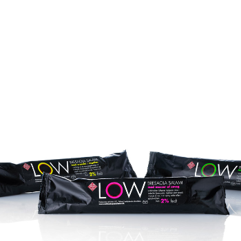 LOW Salami emballagedesign – Aalbæk Specialiteter