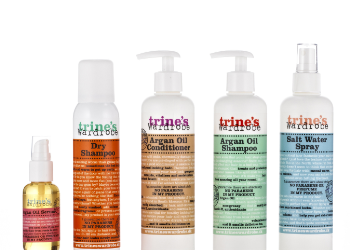 Trines Wardrobe Haircare Packaging Design