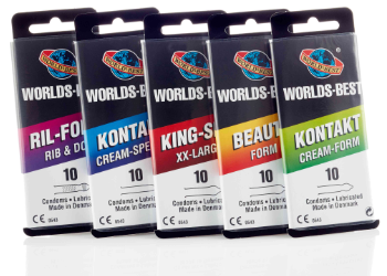 Emballagedesign til kondomer for Worlds-best af Pack Design