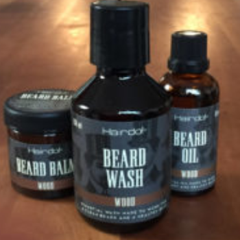 Emballagedesign til Hairdo Beard serie